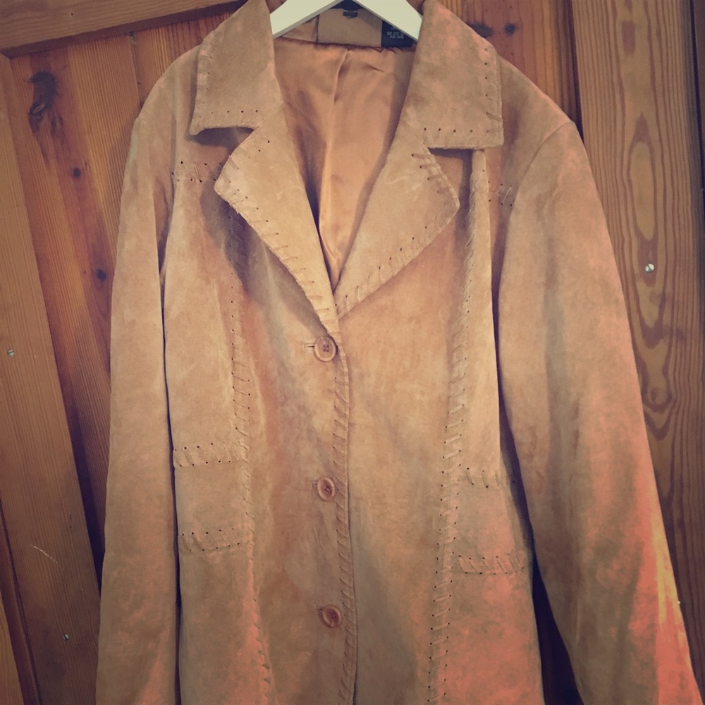 Suede Leather Women's Jacket